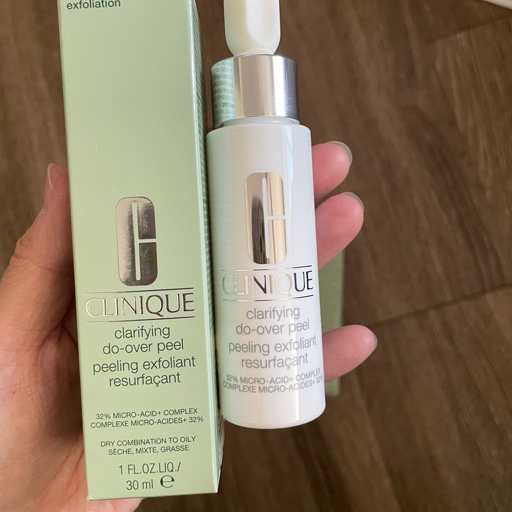 clinique clarifying do over peel